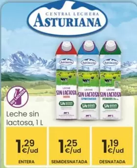 Central Lechera Asturiana - Leche Sin Lactosa