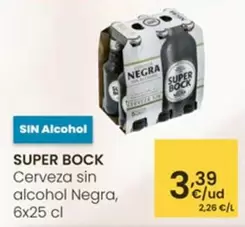Super Bock - Cerveza Sin Alcohol Negra