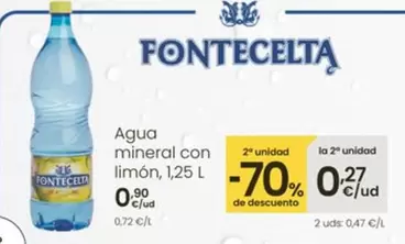 Fontecelta - Agua Mineral Con Limon