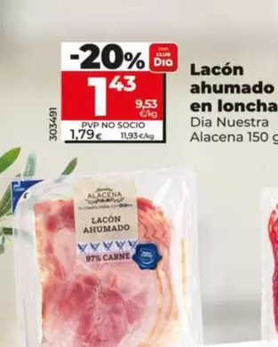 Dia Nuestra Alacena - Lacón Ahumado En Lonchas 