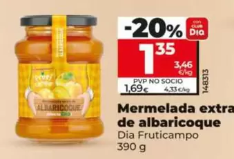 Dia Fruticampo - Mermelada Extra De Albaricoque