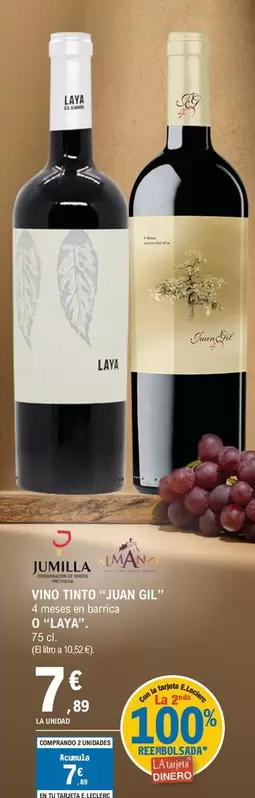Laya - Vino Tinto Jaune, O'L'Ave