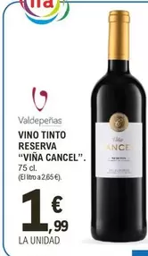 Valdepeñas - Vino Tinto Reserva