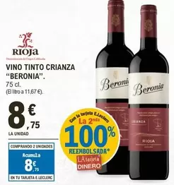 Beronia - Vino Tinto Crianza