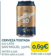 San Miguel - Cerveza Tostada