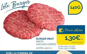 Mixta - Burger Meat