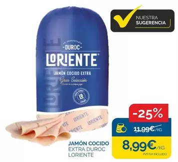 duroc - Jamon Cocido Extra Duroc