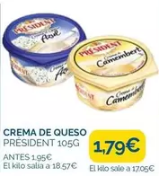 Président - Crema De Queso