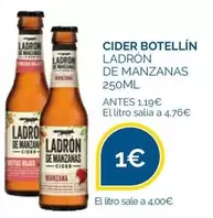 Ladrón de Manzanas - Cider Botellin