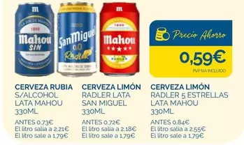 Mahou - Cerveza Rubia