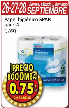Spar - Papel Higienico