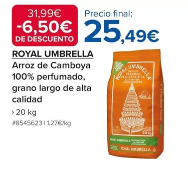 Royal - Arroz De Camboya 100% Perfumado, Grano Largo De Alta Calidad