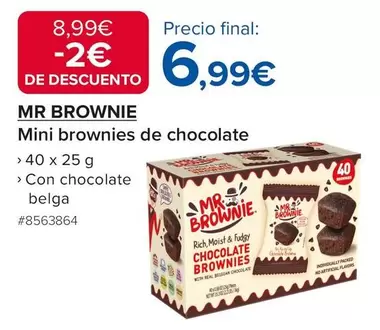 Mini Brownies De Chocolate