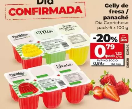 Dia Caprichoso - Gelly De Fresa / De Panaché 