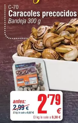 Caracoles Precocidos