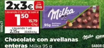 Milka - Chocolate Con Avellanas Enteras