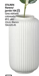 Blanco - Florero/ Jarrón