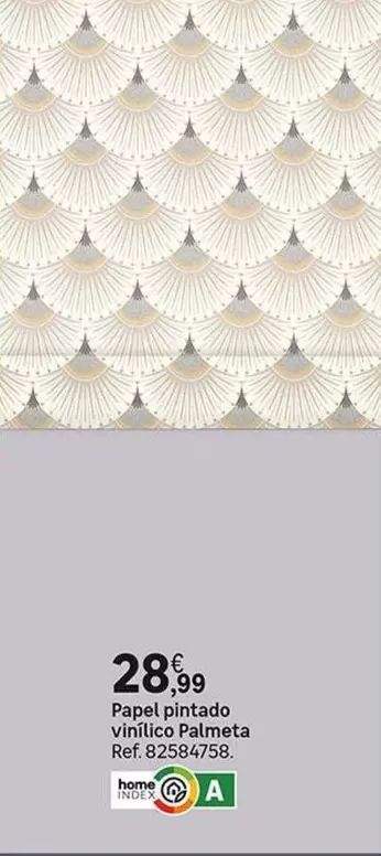 Papel Pintado Vinico Palmeta