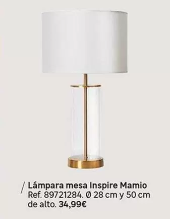 Lámpara Mesa Inspire Mamio