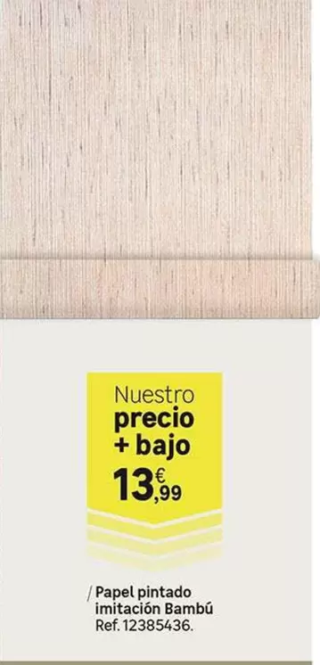 Papel Pintado Infatcion Bambu