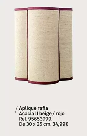 Aplique Rafia