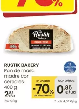 The Rustik Bakery - Pan De Masa Madre Con Cereales
