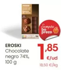 Eroski - Chocolate Negro 74%