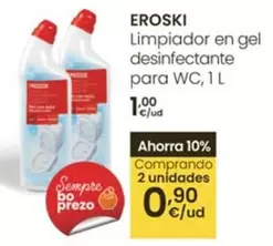 Eroski - Limpiador En Gel Desinfectante Para Wc