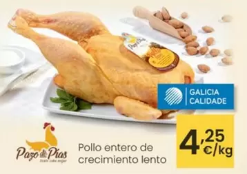 Pazo De Pías - Pollo Entero De Crecimiento Lento