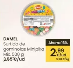 Damel - Surtido De Gominolas Minipika Mix