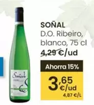 Soñal - D.O. Ribeiro/ Blanco
