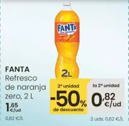 Fanta - Refresco De Naranja Zero