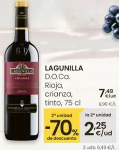 Lagunilla - D.O.Ca. Rioja/ Crianza/ Tinto