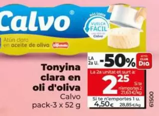 Calvo - Atún Claro En Aceite De Oliva