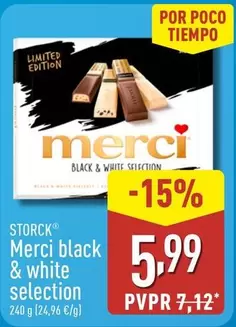 Merci -  Black & White Selection