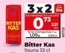 Bitter Kas - Lata 33 Cl
