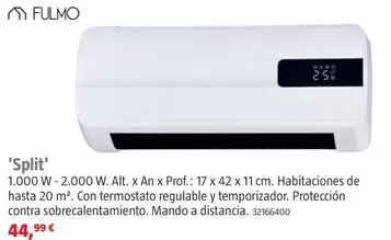 Fulmo - Calefactores De Pared 'Split'