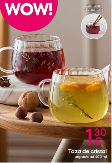Wow! - Taza De Cristal