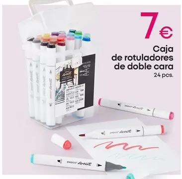 Artic - Caja De Rotuladores De Doble Cara