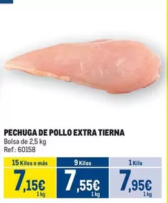 Pechuga De Pollo Extra Tierna