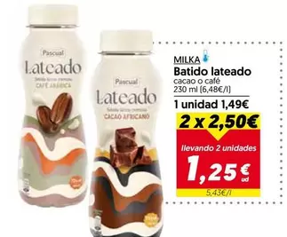 Milka - Batido Lateado