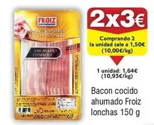 Froiz - Bacon Cocido Ahumado Lonchas