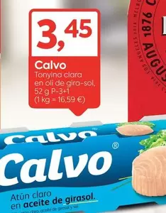 Calvo - Tonyina Clara En Oli De Gira-sol
