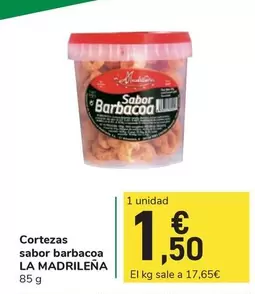 La Madrileña - Cortezas Sabor Barbacoa