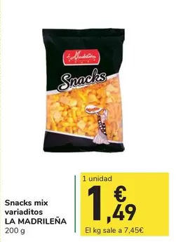 La Madrileña - Snacks Mix