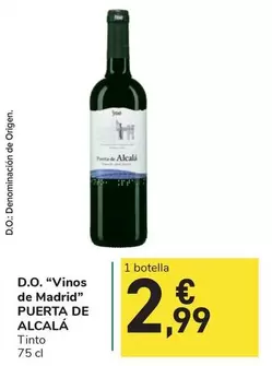 origen - D.O. "Vinos De Madrid"