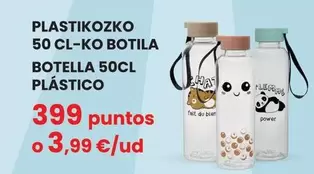 Botella 50cl Plastico