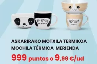 Mochila Termica Merienda