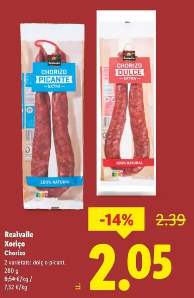Realvalle - Chorizo
