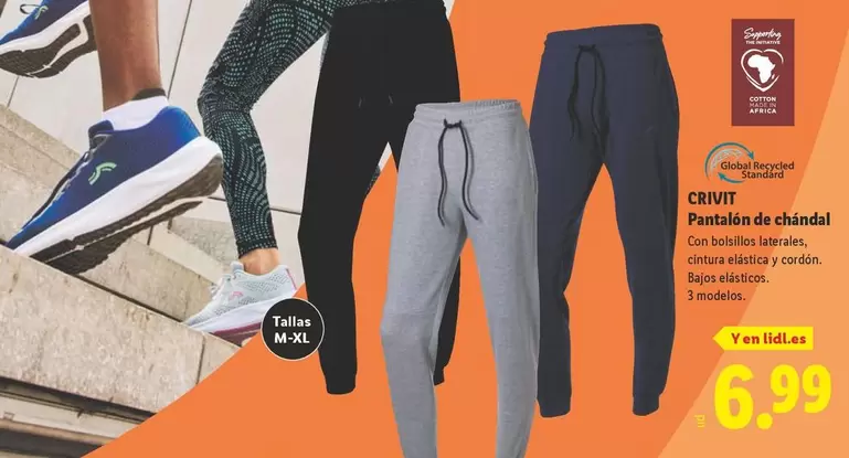Crivit - Pantalón De Chandal